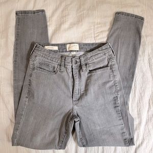 Universal Thread High rise skinny gray jeans